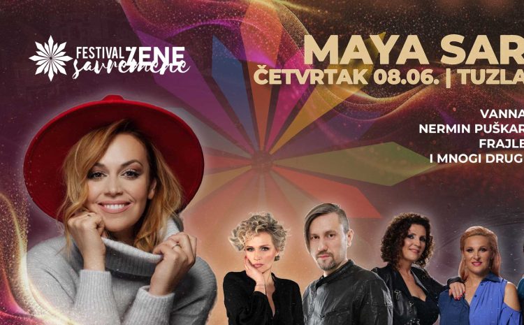  Samo 24 sata do koncerta! Maya Sar i prijatelji donose veličanstvenu muzičku bajku u Tuzlu!